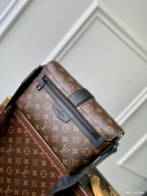 Repzbay VUITTON S-Cape Messenger LOUIS 0808
